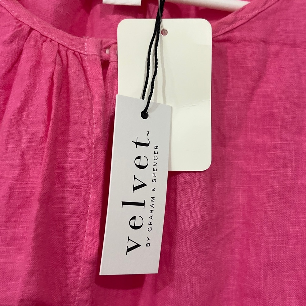 NWT Velvet by Graham and Spencer Pink Dress - Picture 8 of 13
